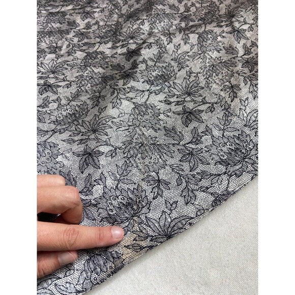 Paul Alexander 100% Silk Women's Size 10 Button Down Jacket Blouse Korean Floral - Picture 7 of 11